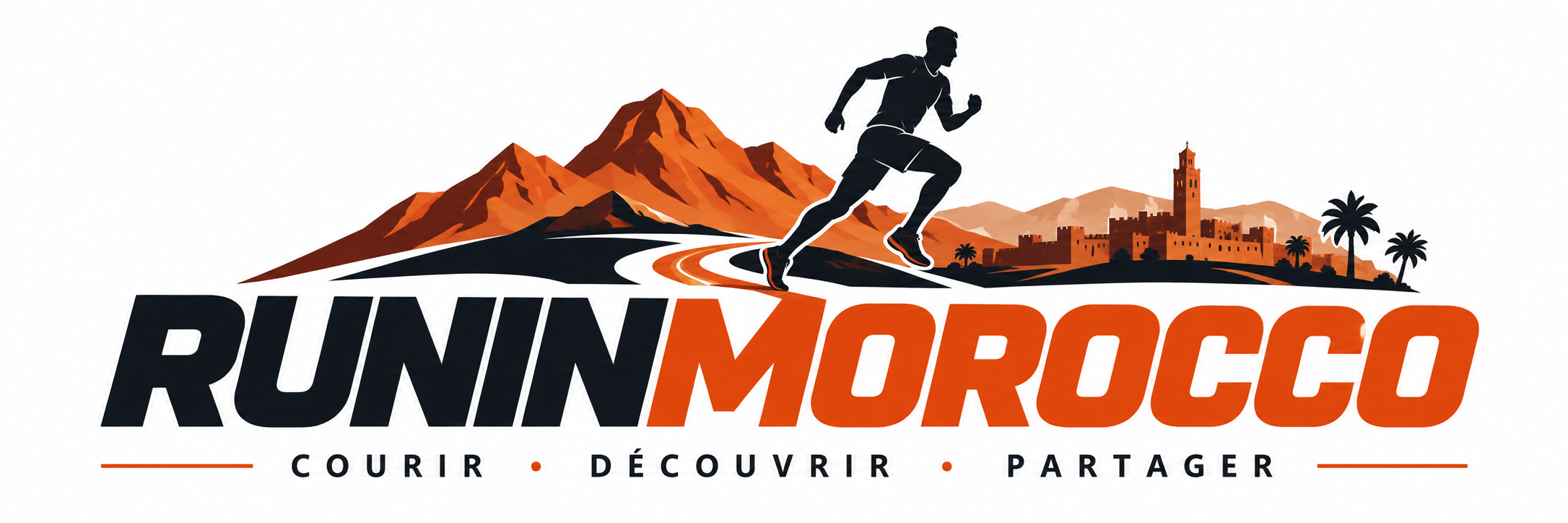 Logo Run in Morocco — running et courses au Maroc
